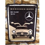 plaque métal mercedes-benz