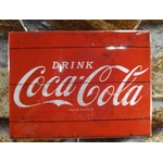 magnet émaillé publicitaire coca-cola