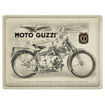 plaque émaillée moto guzzi edition anniversaire 100 ans