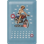 calendrier perpetuel Ducati vintage