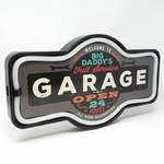 enseigne lumineuse neon dad garage