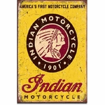 plaque moto indian vintage