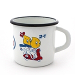 mug émaillé esso gouttes 2t