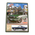plaque ford mustang gt 289 fastback 1966