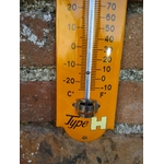 thermomètre vintage émaillé citroen