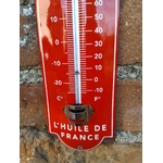 thermomètre émaillé huile antar