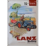 plaque collection tracteur lanz d1616