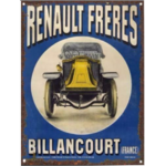 plaque publicitaire renault freres billancourt