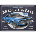 plaque ford mustang mach 1 1969