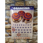 calendrier perpétuel orangina publicitaire