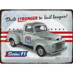 plaque pick up ford f1