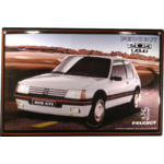 plaque-peugeot-205-gti-blanche-collection