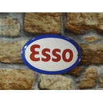 plaque émaillée publicitaire esso