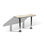 table murale vintage bel air white