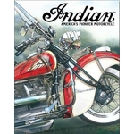 plaque metal indian pioneer motorcycle
