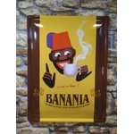 plaque métal chocolat banania rétro vintage
