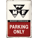 plaque massey ferguson parking only