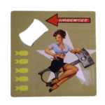 decapsuleur metal pin-up war vintage