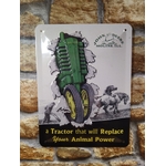 plaque métal déco john deere