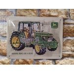 plaque déco publicitaire john deere