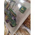 plaque déco rétro vintage john deere tracteur