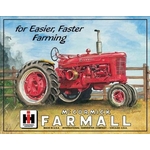 plaque vintage tracteur farmall