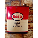 bidon d'huile moteur Esso vintage