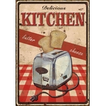 plaque vintage kitchen 30x40