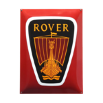plaque émaillée logo Rover automobiles 40x50 cm