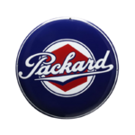 plaque émaillée Packard ronde 50cm