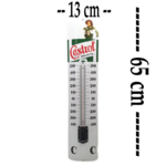 thermomètre émaillé castrol 65cm