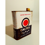 ancien bidon à huile Caltex