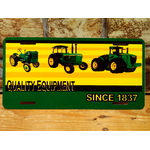 plaque john deere quality equipment since 1837