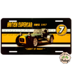plaque lotus seven vintage