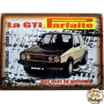 plaque golf gti pirelli édition limitée