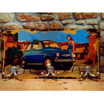 porte-manteau fiat 500 italie