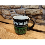 tasse céramique publicitaire kawasaki vintage