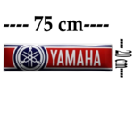plaque émaillée yamaha logo bandeau