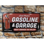 plaque déco américaine garage gasoline rétro vintage