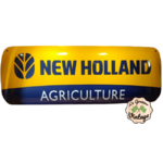 plaque new holland logo émaillée