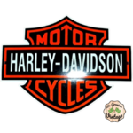 plaque Harley Davidson émaillée