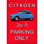 magnet citroen 2cv parking