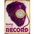 plaque métal publicitaire montre record 15x20