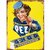 plaque publicitaire bonbons pez 15x20