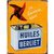 plaque métal huiles berliet 15x20