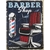 plaque métal barber shop