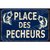 plaque métal place des pecheurs 20x30