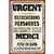 urgent merci 20x30