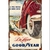 plaque métal goodyear de luxe 20x30