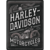 plaque métal harley 1903 black